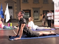 dimostrazione yoga