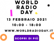 Sabato 13 Febbraio WORLD RADIO DAY