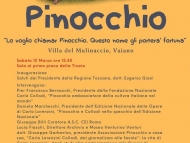 “Lo voglio chiamar Pinocchio questo nome gli porterà fortuna” una mostra a Villa Il Mulinaccio