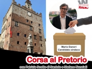 Corsa al Pretorio con il candidato sindaco Mario Daneri